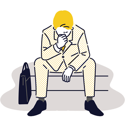 傷病手当金の悪用のイラスト